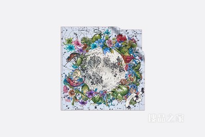 Dior 印花方巾 多色桑蚕丝斜纹面料 Dior Zodiac 印花