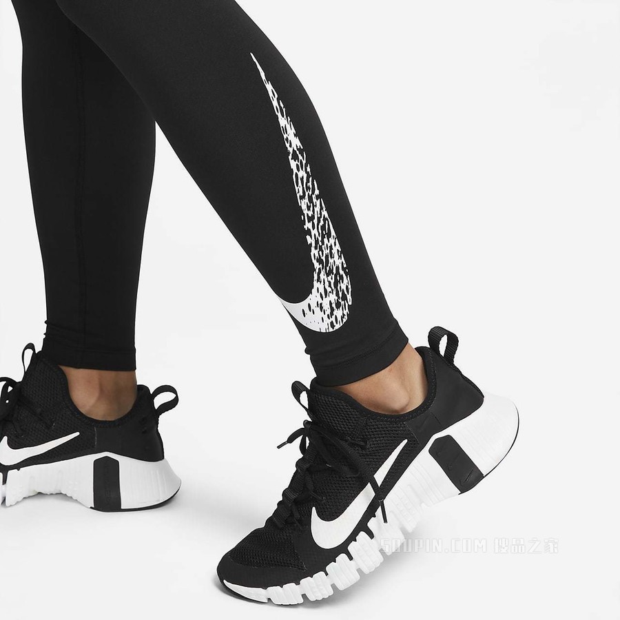 Nike Dri-FIT Swoosh Run 7/8 女子中腰跑步紧身裤