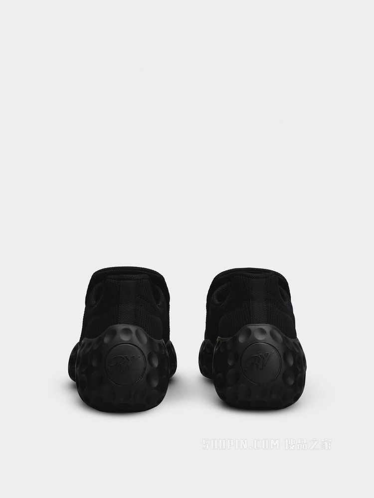 Viv' Run Moonlight 钻扣织物运动鞋 黑色