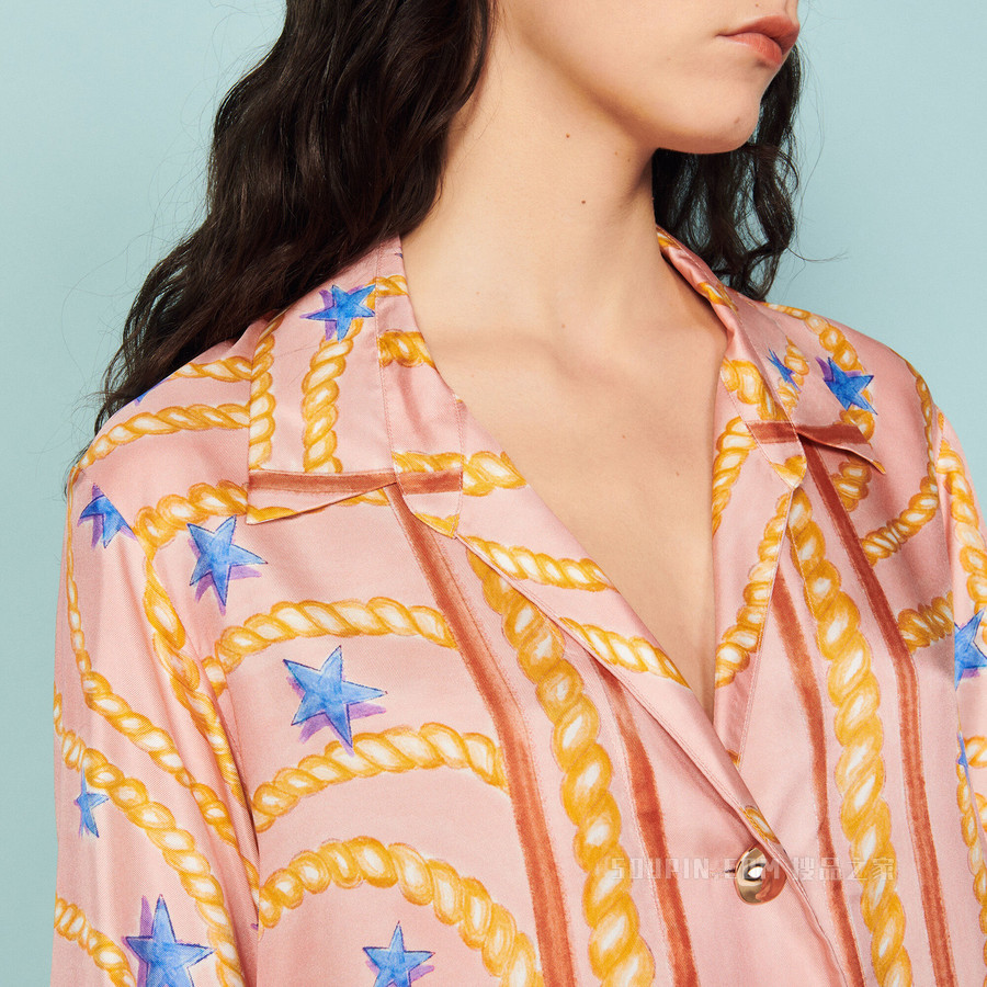 LEXIANE 星星印花短款连衣裙连衣裙