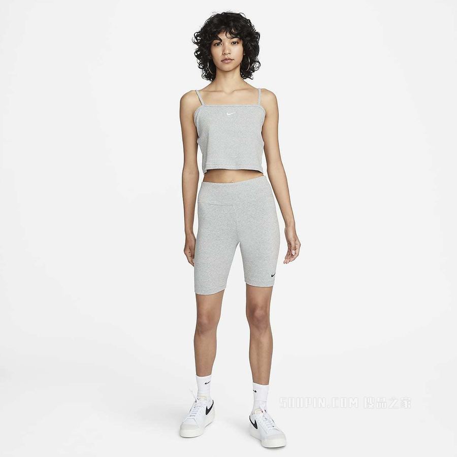 Nike Sportswear Essential 女子罗纹短款上衣