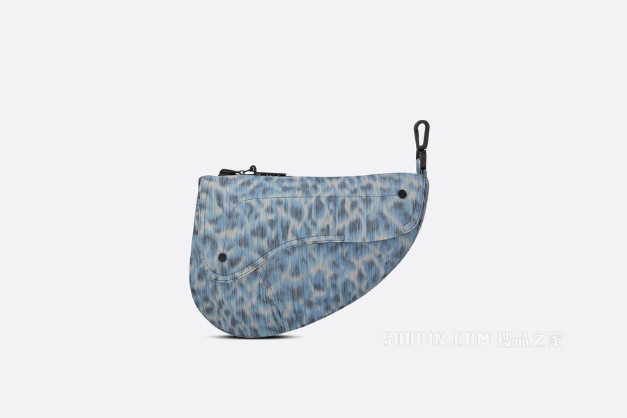 DIOR AND PARLEY 可折叠厚夹克 蓝色 Parley Ocean Plastic 塔夫绸科技面料
