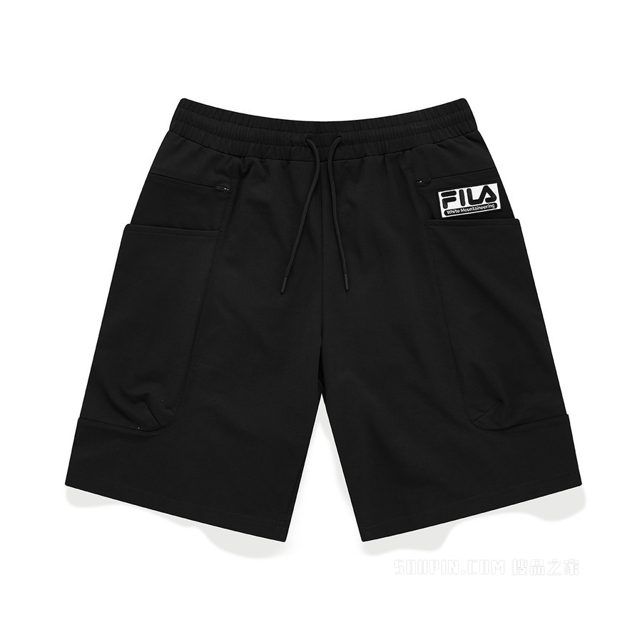 FILA x White Mountaineering联名男子针织五分裤