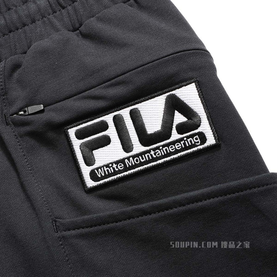 FILA x White Mountaineering联名男子针织五分裤