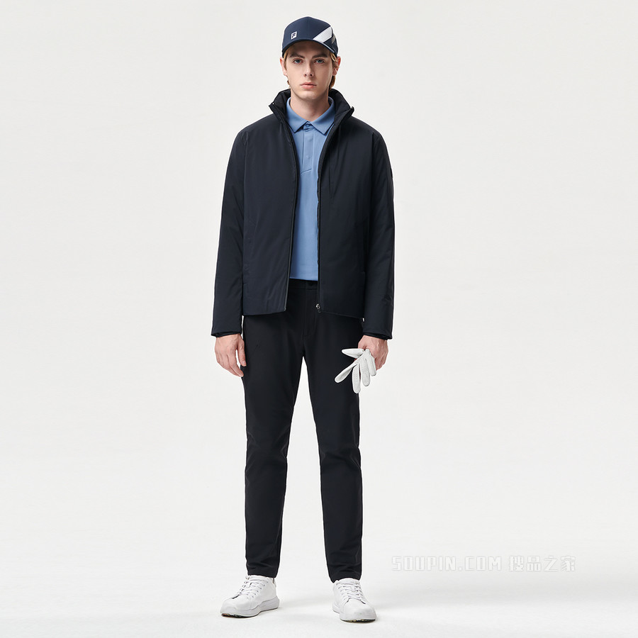 男子场下高尔夫基础舒适保暖羽绒服