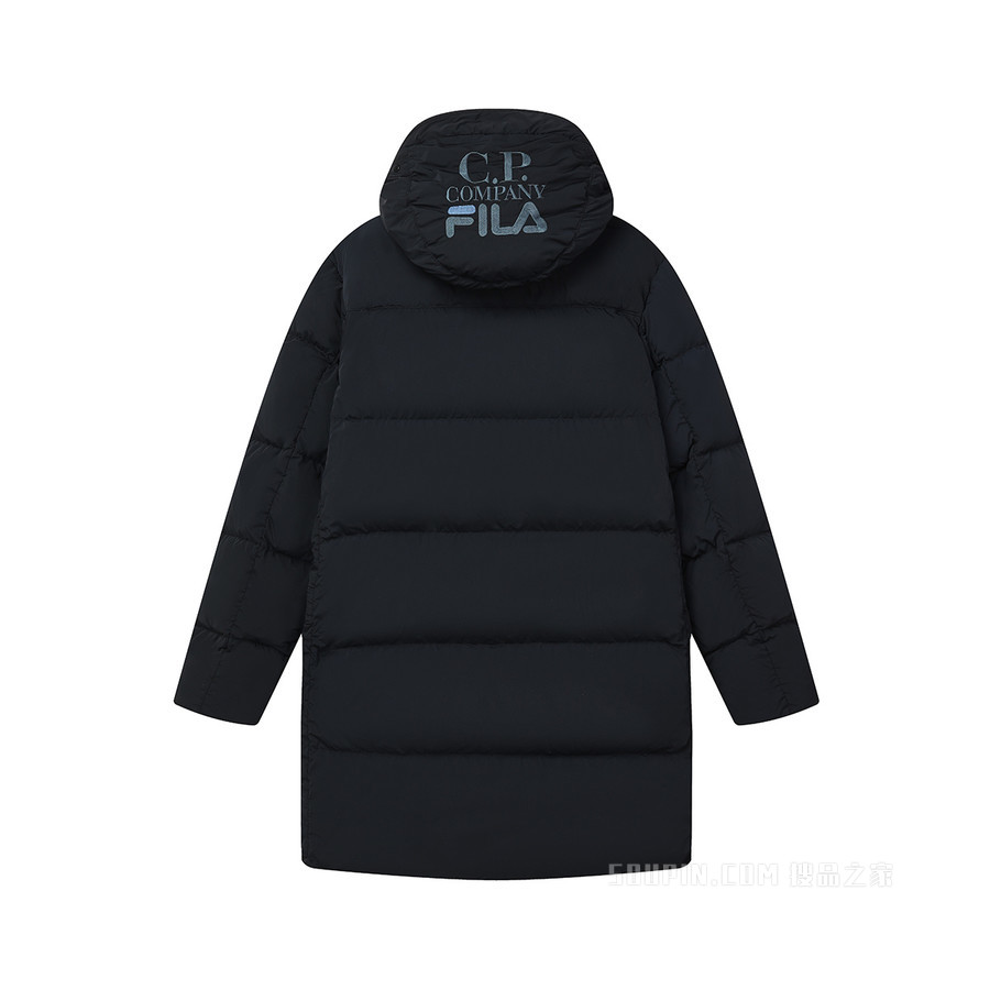 男子场下健身基础防风镜设计长羽绒服