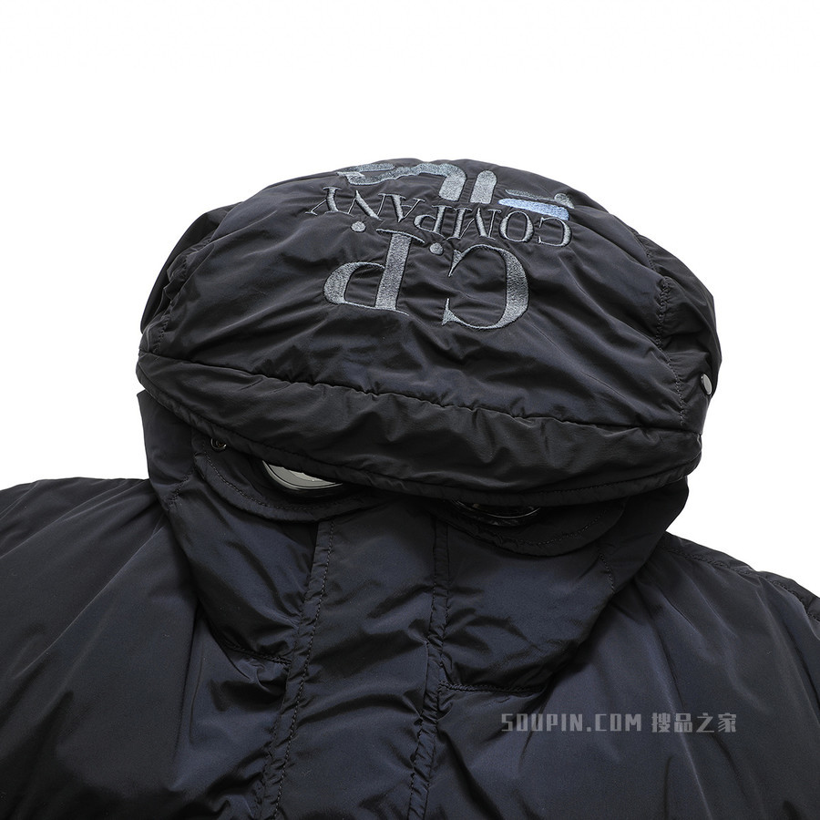 男子场下健身基础防风镜设计长羽绒服