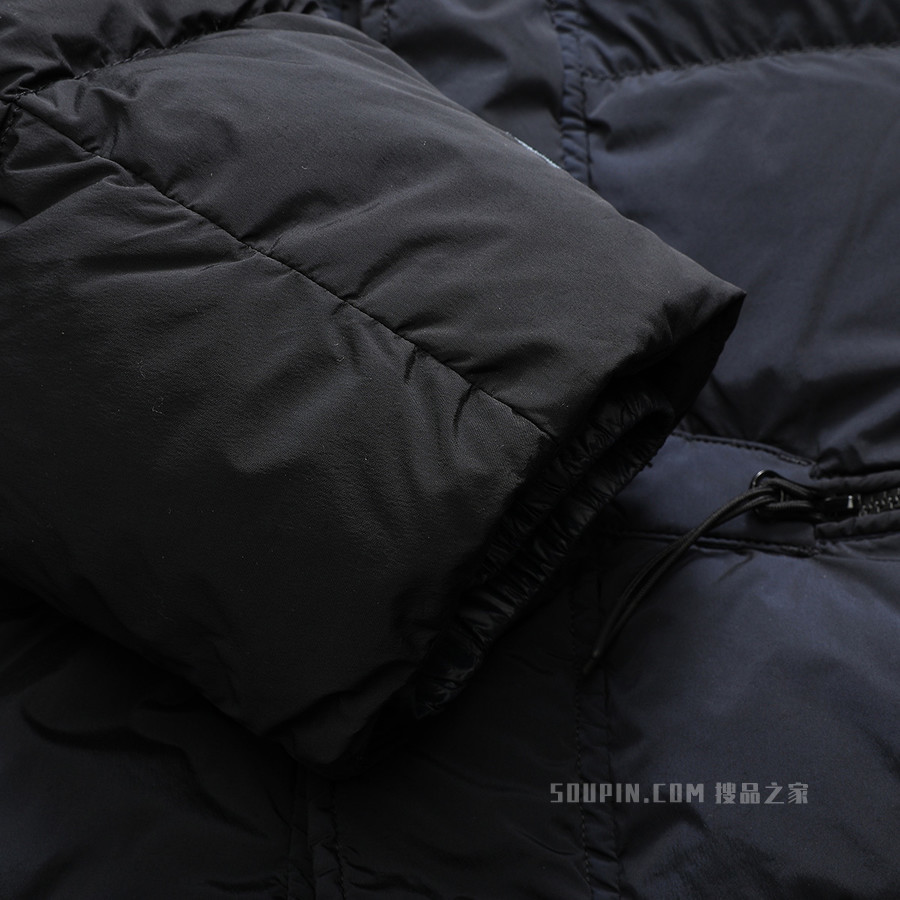 男子场下健身基础防风镜设计长羽绒服