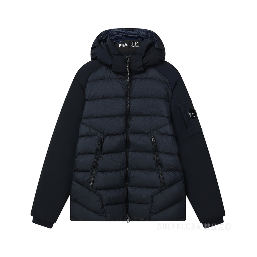 男子场下健身基础目镜设计羽绒服