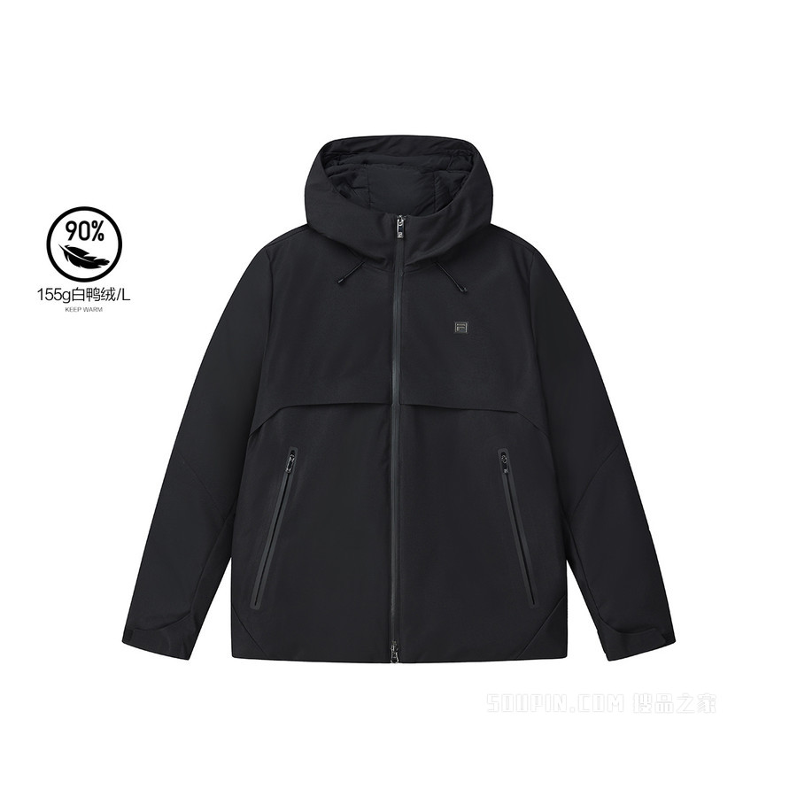 男子轻商务羽绒服