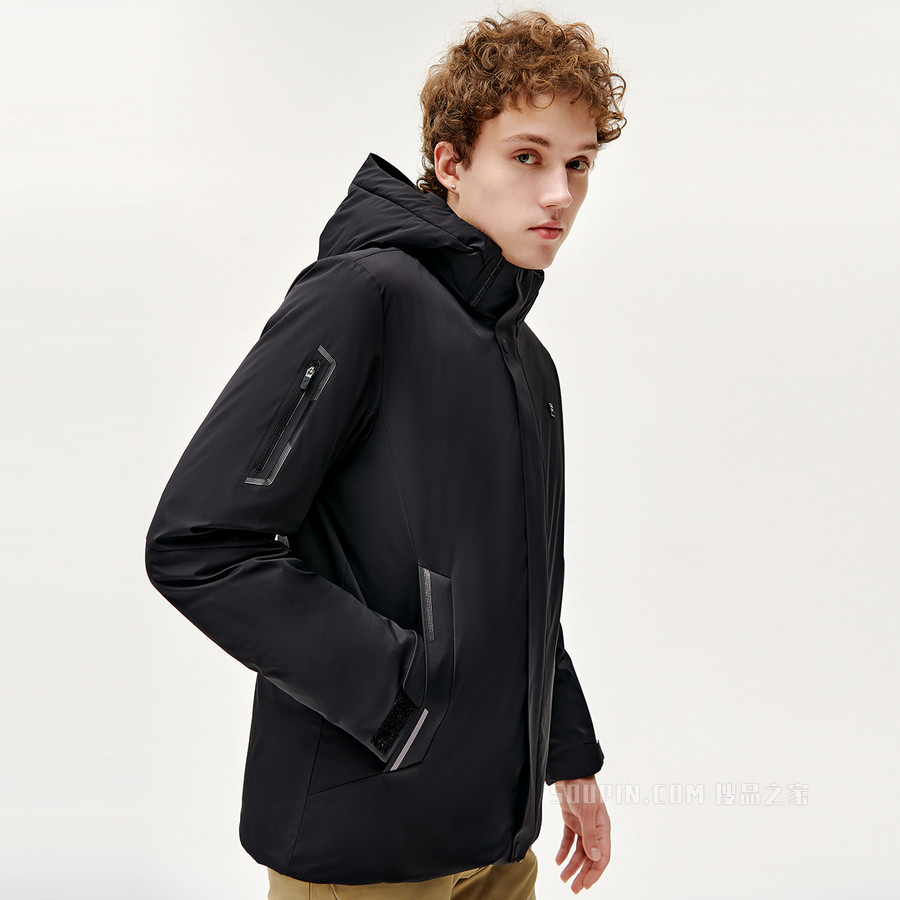 男子轻商务保暖舒适羽绒服