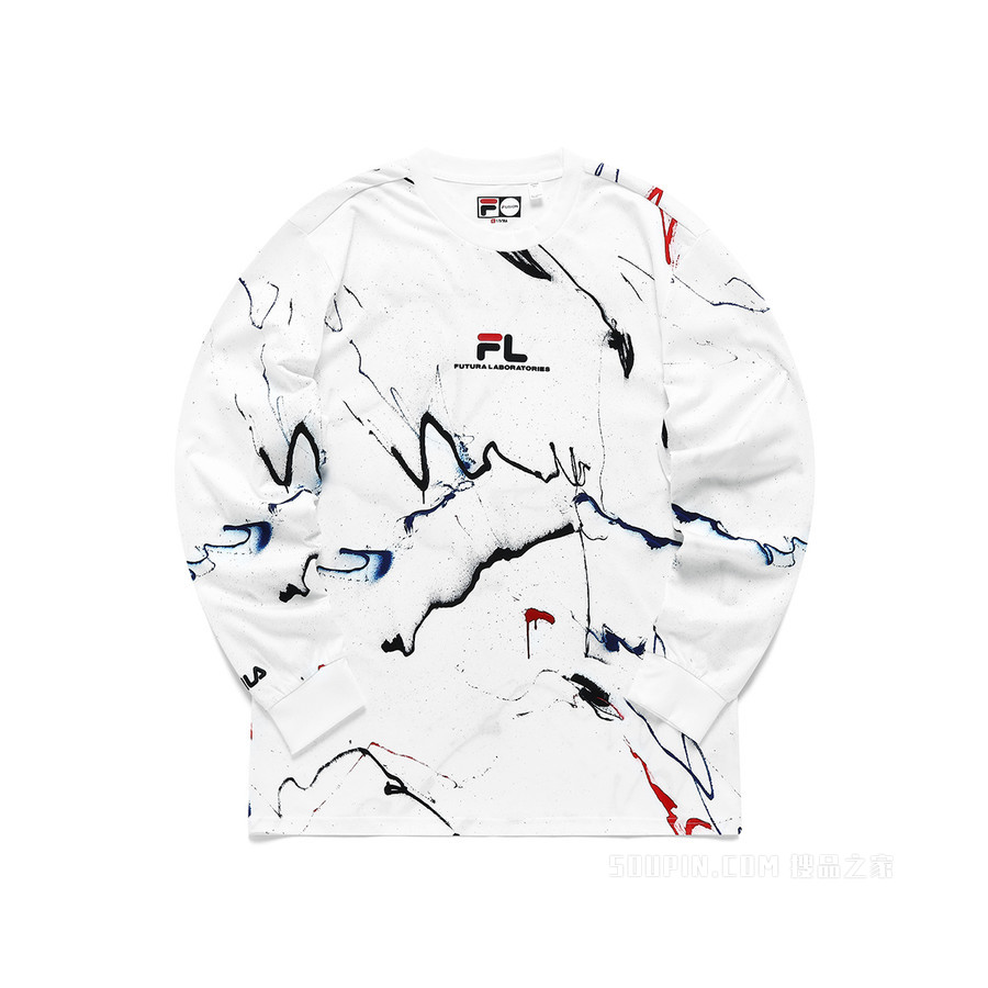FILA x FUTURA联名男女同款长袖T恤