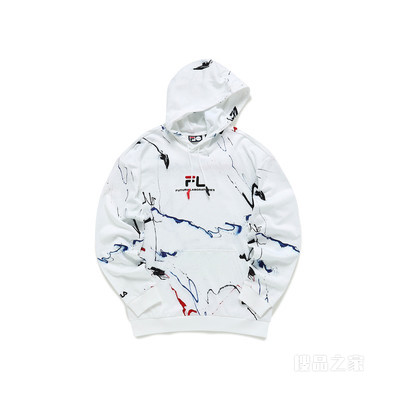 FILA x FUTURA联名男女同款连帽卫衣