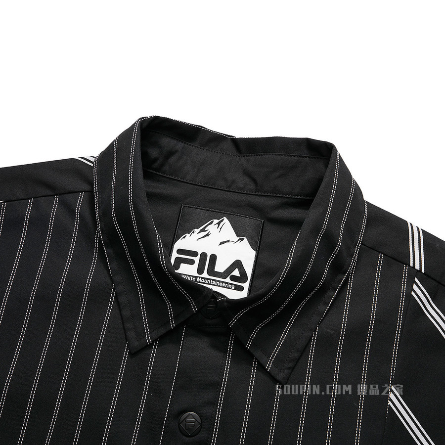 FILA x White Mountaineering男子短袖衬衫