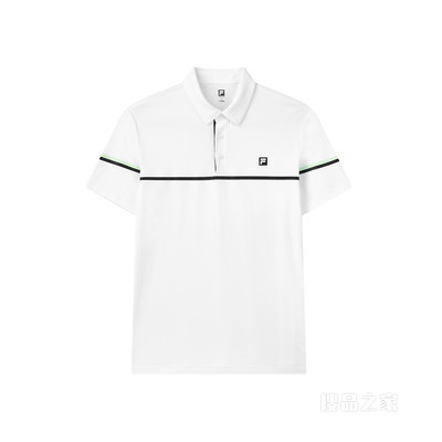 FILA X MSGM男子场下网球短袖POLO