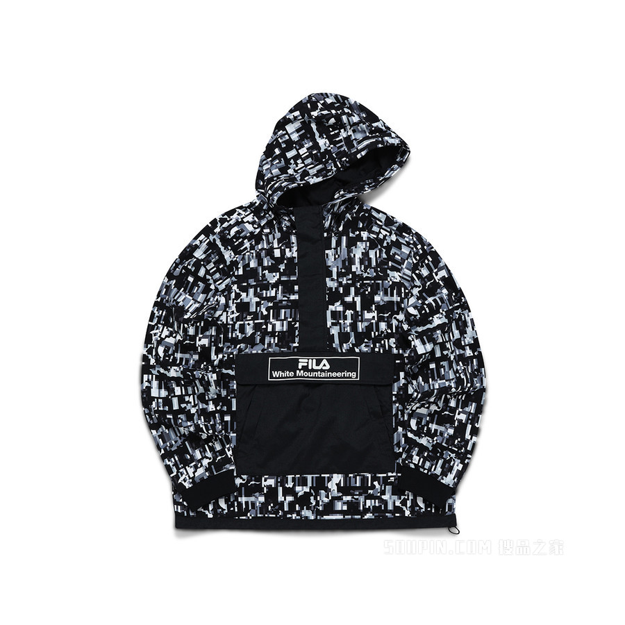 FILA x White Mountaineering联名男子连帽卫衣