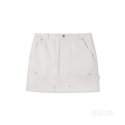 【女子】时尚高腰短裙夏季半裙 女款 棕色的