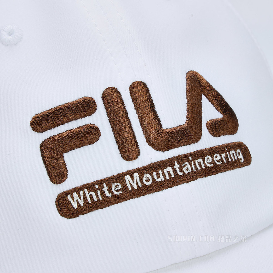 FILA x White Mountaineering联名男女同款棒球帽