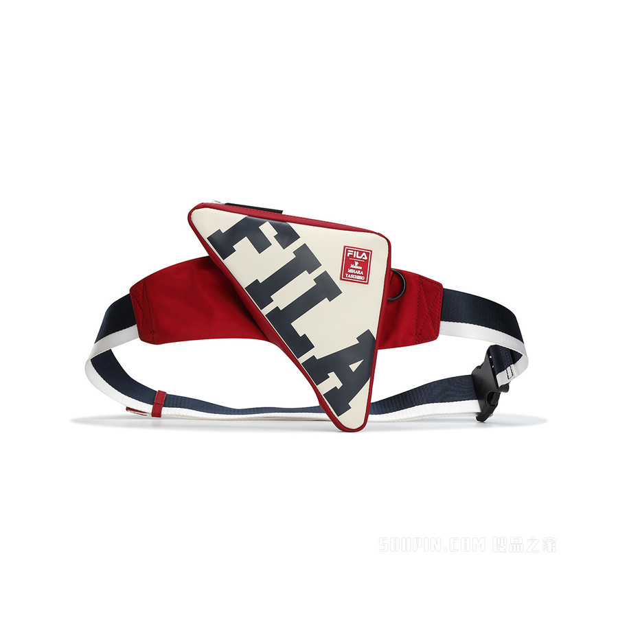 FILA × MAISON MIHARA YASUHIRO联名男子撞色潮流腰包