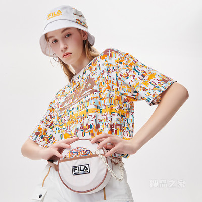 FILA x White Mountaineering联名女子短袖T恤
