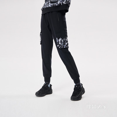 FILA x White Mountaineering联名女子针织长裤