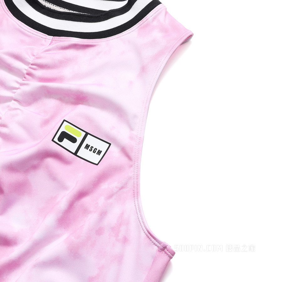 FILA X MSGM女子场下网球背心