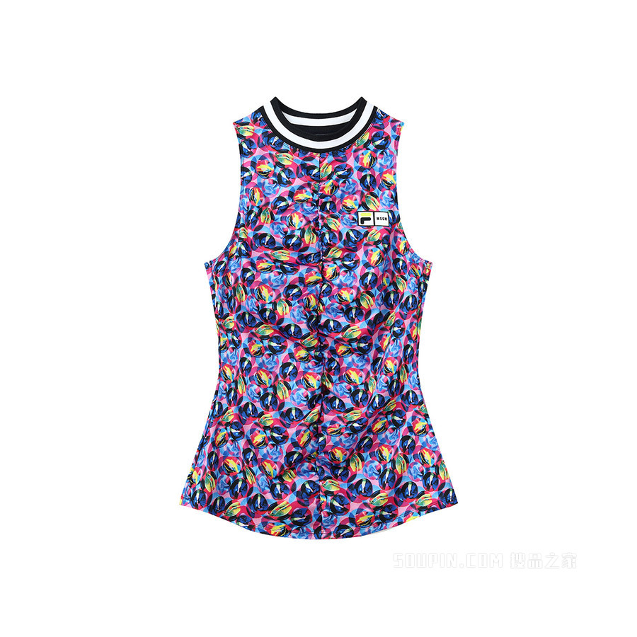 FILA X MSGM女子场下网球背心