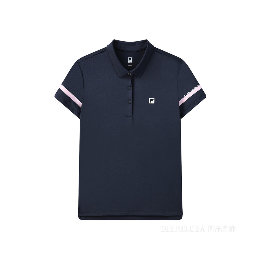 FILA X MSGM 女子场下网球短袖POLO