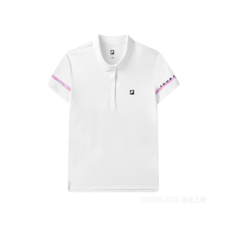 FILA X MSGM 女子场下网球短袖POLO