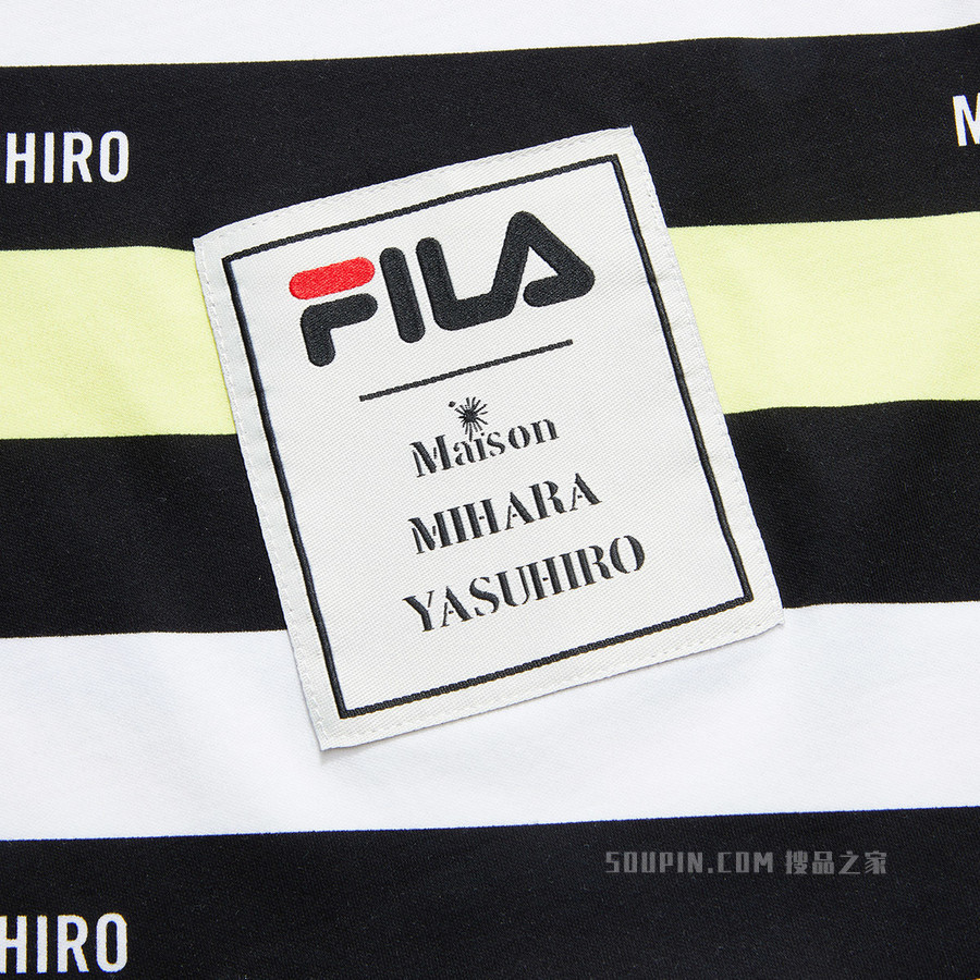 FILA×Maison MIHARA YASUHIRO女子时尚休闲短袖T