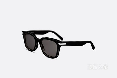 DiorBlackSuit S10I 太阳眼镜 黑色方形镜框
