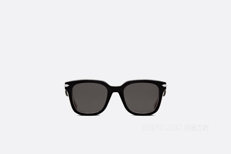 DiorBlackSuit S10I 太阳眼镜 黑色方形镜框