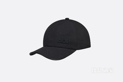 DIOR AND JACK KEROUAC 棒球帽 黑色棉质帆布