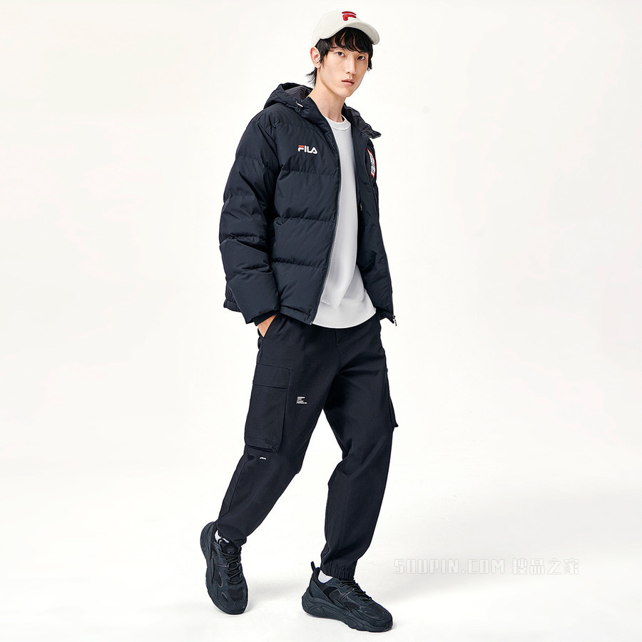 FILA×have a good time 男女同款时尚休闲羽绒服