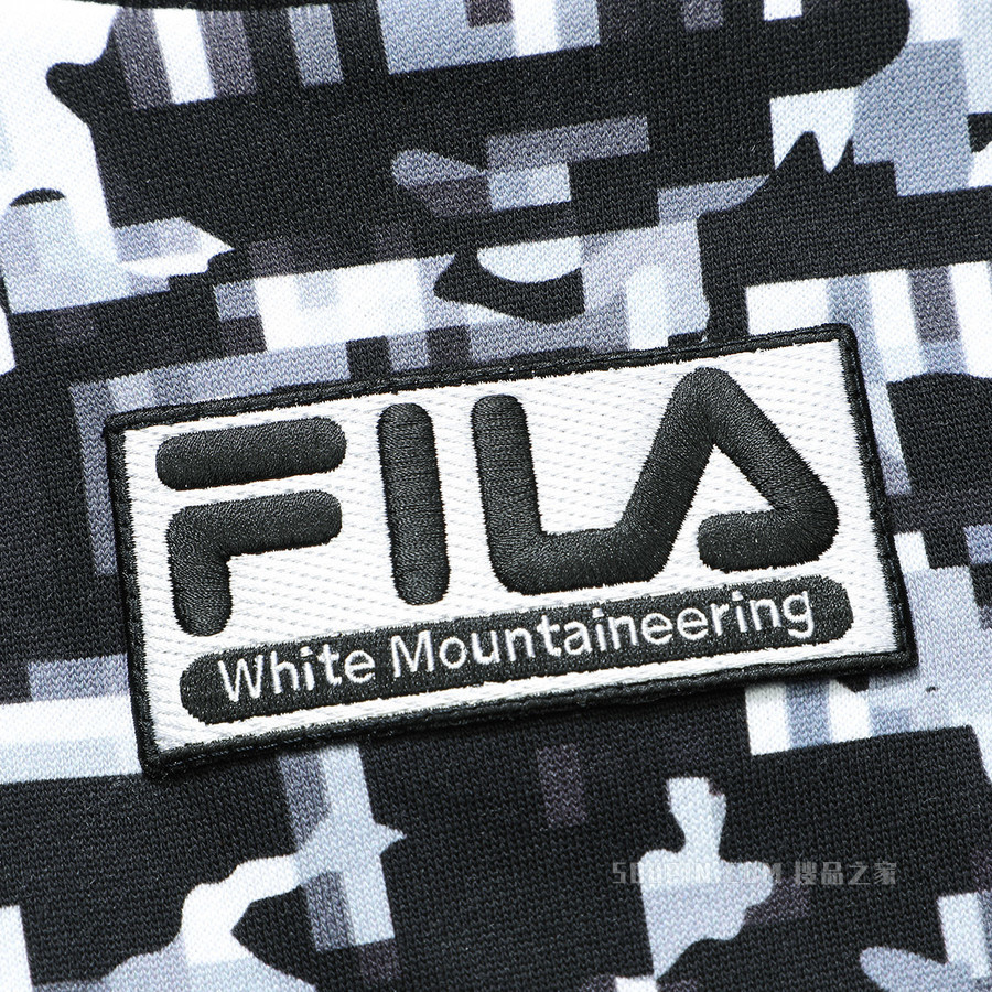FILA x White Mountaineering联名女子套头卫衣