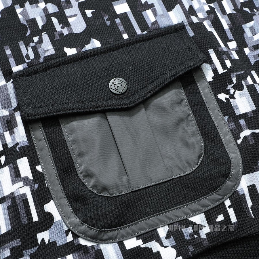 FILA x White Mountaineering联名女子套头卫衣