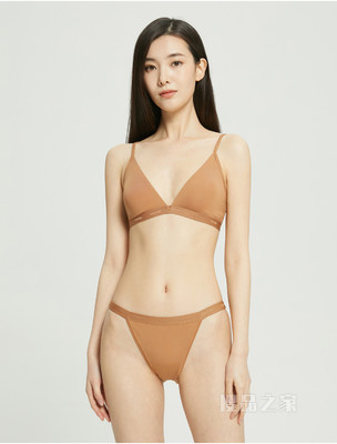 【自然系列】Calvin Klein 22春季女士性感循环LOGO高开叉三角内裤QF6760