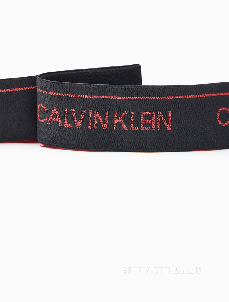 【One有引力带】Calvin Klein 男士LOGO腰边低腰透气贴身平角内裤NB3066