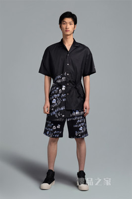 男装短袖休闲衬衫