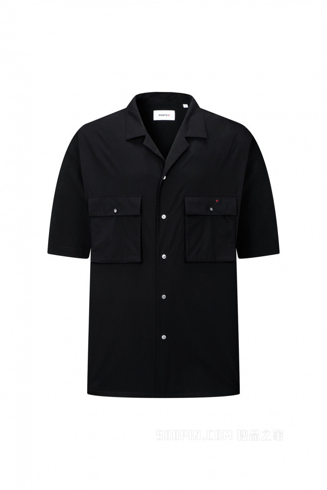 男装短袖休闲衬衫