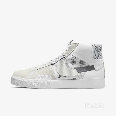 Nike SB Zoom Blazer Mid PRM 男/女滑板鞋