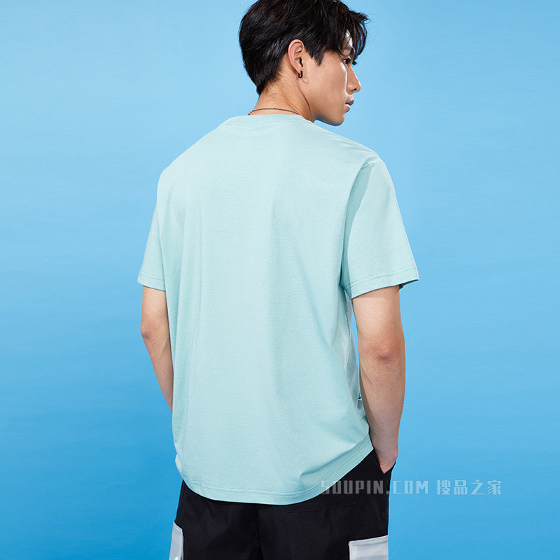 安踏男服短袖短T恤2021新款短t