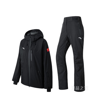 【2022年央视虎年春晚同款】【安踏冠军全天候系列】女滑雪服国旗冬奥套装