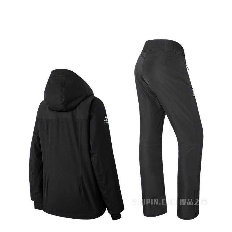 【2022年央视虎年春晚同款】【安踏冠军全天候系列】女滑雪服国旗冬奥套装