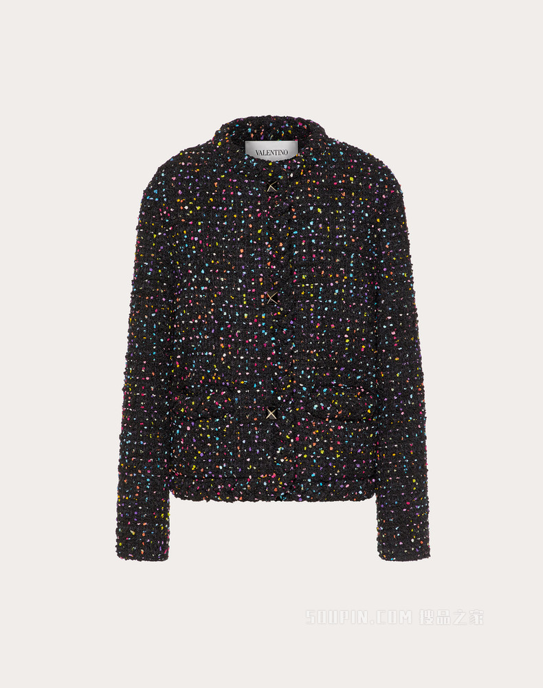 Tweed Pois 粗花呢夹克
