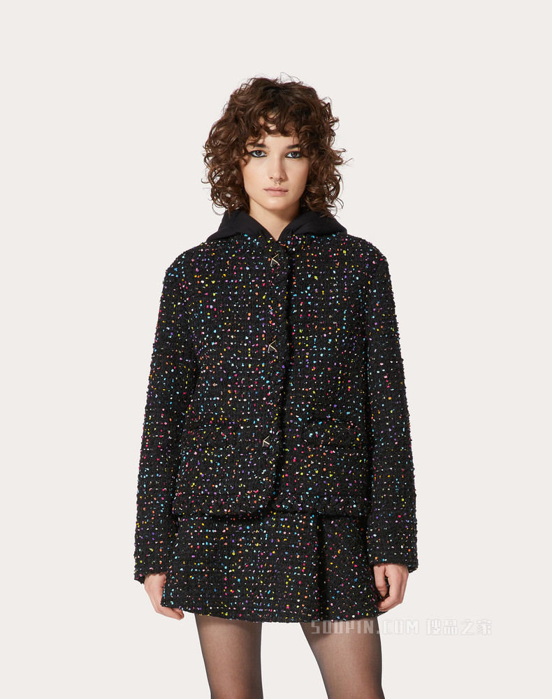 Tweed Pois 粗花呢夹克
