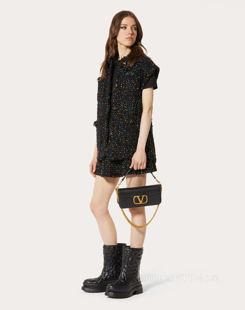 Tweed Pois 背心