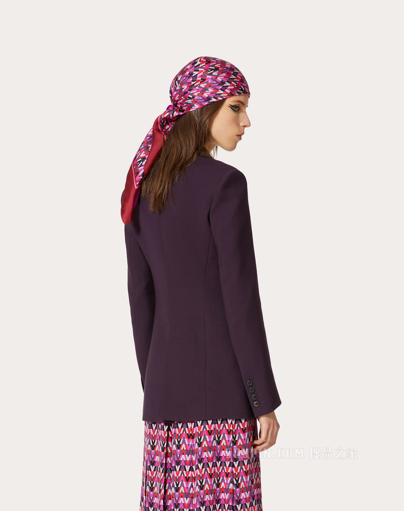 Stretch Wool Silk Couture 夹克