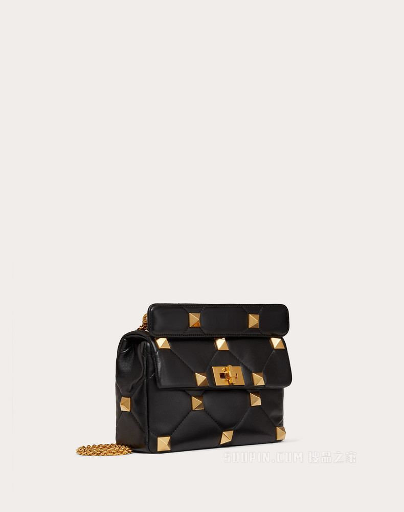 Roman Stud 中号纳帕羊皮革大钉包