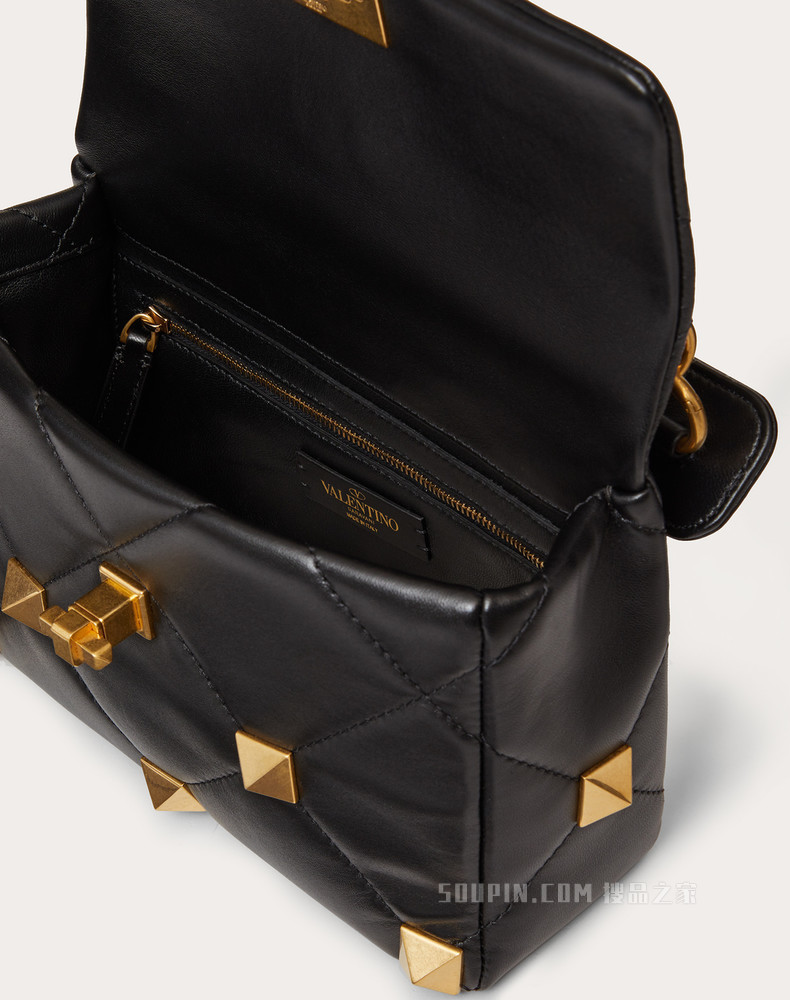 Roman Stud 中号纳帕羊皮革大钉包